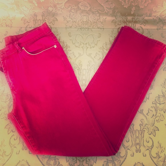 Diane Gilman Denim - Red Diane Gilman DG2 Jeans